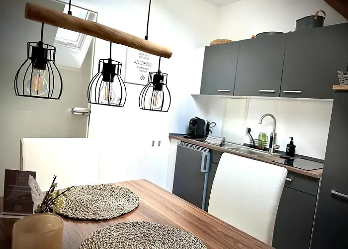 公寓 Pures Wohlfuehlen Mit Privater Sauna & Garten 梅舍德